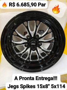 Roda Jegs - Aro 15" Tala 8" - 5x114